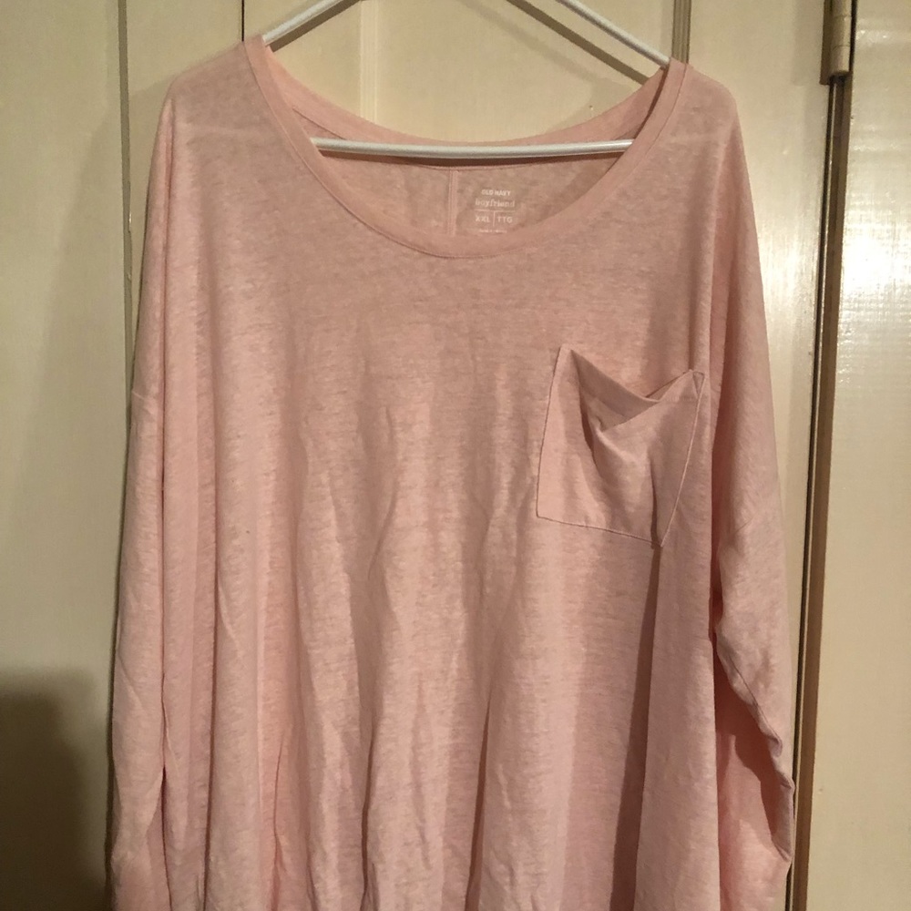 Long sleeve pocket t’shirt
